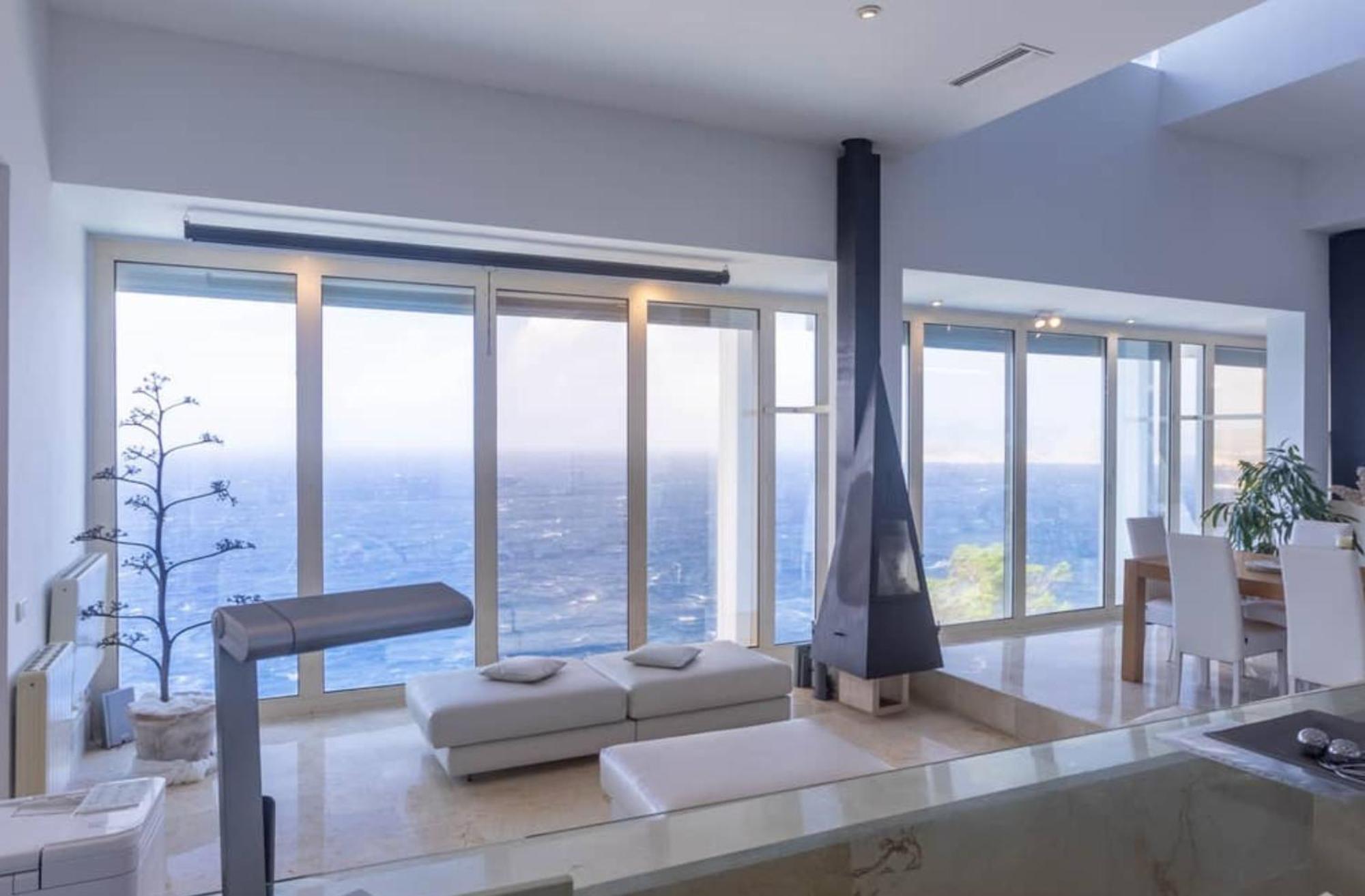 Exclusive Seafront Villa,Private Pool,Gym,Bbq 엘 토로 외부 사진